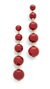 Kate Spade New York Precious Poppies Bauble Drop Earrings