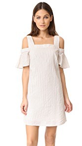 Madewell Cold Shoulder Dress