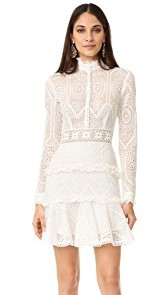 Nicholas Vintage Organdy Mini Dress