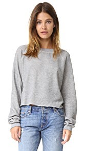 Wildfox Monte Crop Sweatshirt