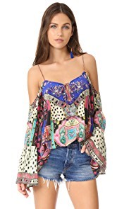 Camilla About a Girl Drop Shoulder Top