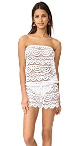 PilyQ Marisa Lace Romper