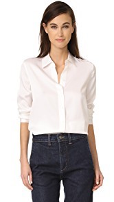 Vince Slim Fitted Blouse