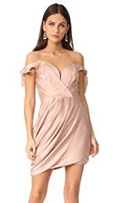 Zimmermann Winsome Drape Cocktail Dress