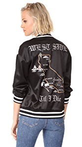 KENDALL + KYLIE Embroidered Souvenir Jacket