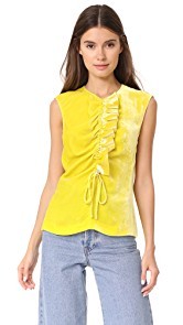 Cedric Charlier Sleeveless Blouse