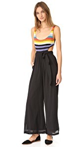 Mara Hoffman Crochet Tank Jumpsuit