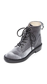 Dolce Vita Bardot Lace Up Combat Boots