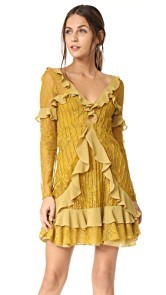 For Love &amp; Lemons Daphne Lace Mini Dress