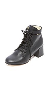 Ouigal Fay Lace Up Booties