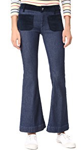 Seafarer Cropped Penelope Flare Jeans