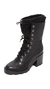 Sigerson Morrison Gladys Lace Up Booties