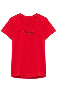 Красная футболка Pepe Jeans London