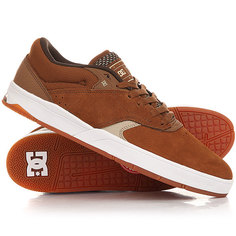 Кеды кроссовки низкие DC Tiago Brown/Tan
