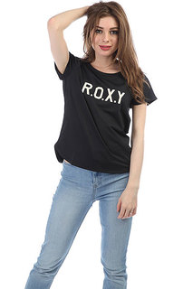 Футболка женская Roxy Sh W Tee Anthracite