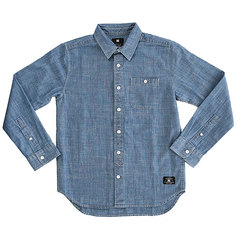 Рубашка в клетку детская DC Arrowood Boy Indigo Chambray