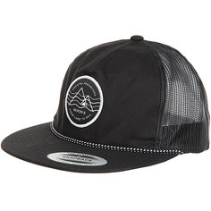 Бейсболка с сеткой Nixon Discovery Trucker Black