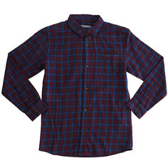 Рубашка в клетку детская Quiksilver Phasersettilsyt Pomegranite Phaser