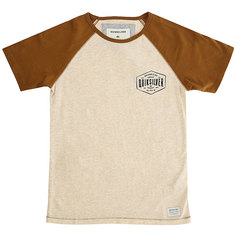 Футболка детская Quiksilver Baysicraglanyth Oatmeal Heahter