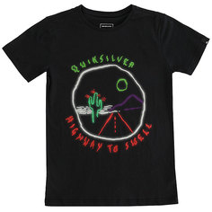 Футболка детская Quiksilver Highwaytoswetyt Black