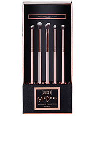 Набор кистей для макияжа rose gold mini eye - Luxie