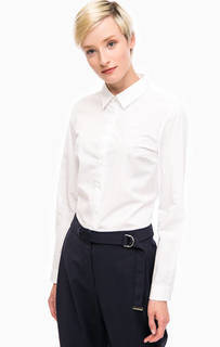 Классическая белая рубашка Lacoste