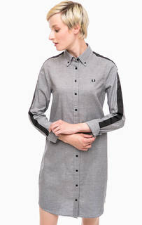 Платье-рубашка с длинными рукавами Fred Perry