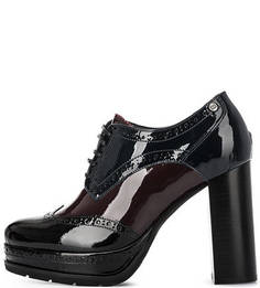 Ботильоны из лаковой кожи с брогированием Tommy Hilfiger