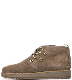 Бежевые замшевые ботинки Tommy Hilfiger