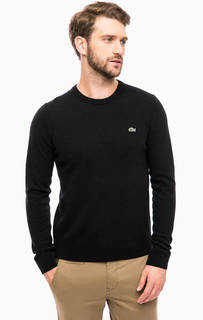 Шерстяной джемпер с круглым вырезом Lacoste