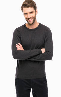 Серый джемпер из хлопка Tom Tailor