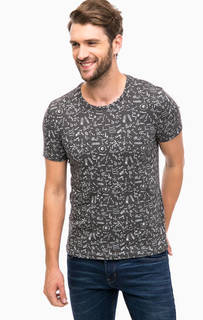 Серая футболка с короткими рукавами Mavi