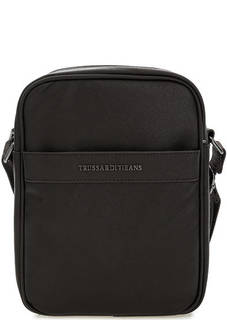 Коричневая сумка с одним отделом Trussardi Jeans