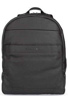 Вместительный рюкзак на двухзамковой молнии Trussardi Jeans