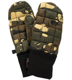 Варежки с камуфляжным принтом The North Face