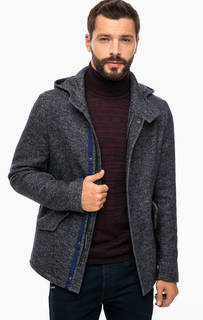 Пальто на молнии с капюшоном Gaudi