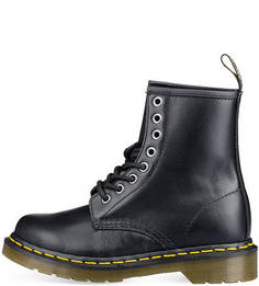 Черные высокие ботинки Dr. Martens