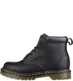 Ботинки из натуральной кожи черного цвета Dr. Martens