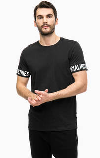 Хлопковая футболка оригинального кроя Jack & Jones