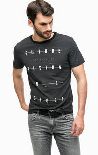 Хлопковая футболка с короткими рукавами Jack & Jones