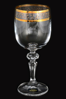 Набор бокалов для вина 220 мл Crystalite Bohemia