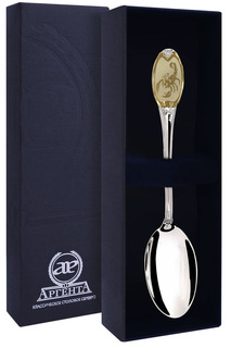 Ложка чайная "Скорпион" Аргента