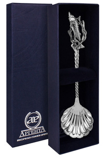 Ложка для икры "Осётр" Аргента