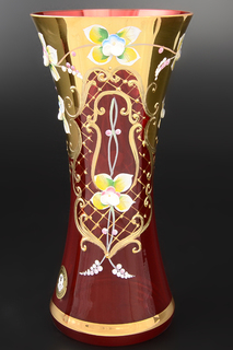 Ваза "Лепка гранат" Bohemia