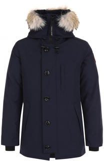Пуховая парка Chateau с меховой отделкой капюшона Canada Goose