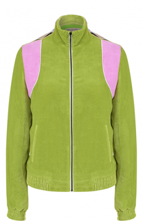 Бархатный кардиган с шелковой отделкой Emilio Pucci