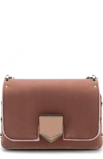 Сумка Lockett Petite из бархата Jimmy Choo