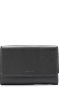 Кожаный футляр для документов с клапаном Santoni