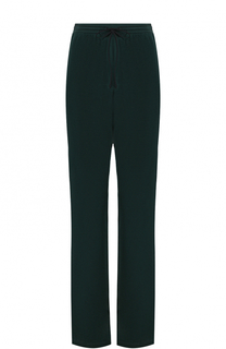 Однотонные брюки прямого кроя с эластичным поясом Mm6