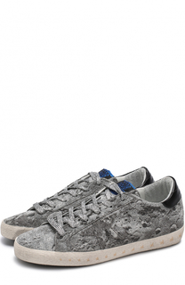 Текстильные кеды SuperStar с фактурной отделкой Golden Goose Deluxe Brand